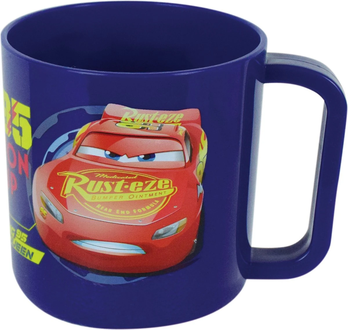 Kunststof Drinkbeker/mok Disney Cars 350 Ml - Onbreekbare Kinder Bekers 3 Kunststof Drinkbeker/mok Disney Cars 350 Ml - Onbreekbare Kinder Bekers