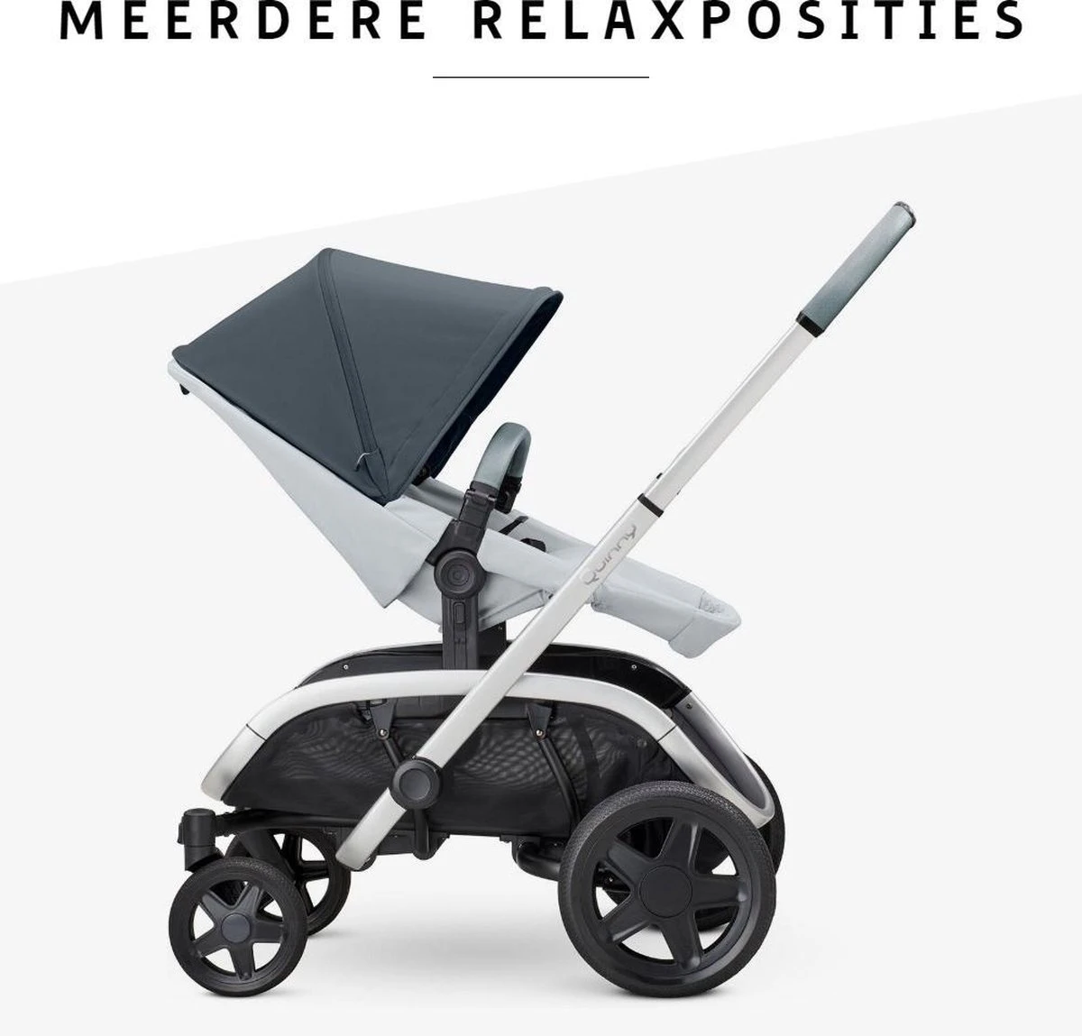 Quinny Hubb Mono Kinderwagen - Graphite On Grey 6 Quinny Hubb Mono Kinderwagen - Graphite On Grey - Afbeelding 4