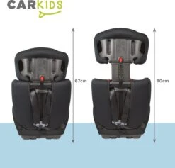 Carkids Verstelbaar Kinderautostoeltje Zwart En Wit | Kinderautostoel Groep 1-2-3 | Kinderen Van 9 Maanden-12 Jaar | 9-36 Kg -Happy Horse Winkel 1200x1150 10