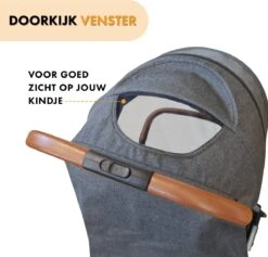 Deryan Rolo Luxe Lichtgewicht Buggy - Grijs -Happy Horse Winkel 1200x1150 14