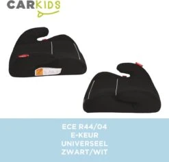 Carkids Auto Zitverhoger Zwart En Wit | Autostoel Groep 2-3 | Kinderen Van 3,5-12 Jaar | 15-36 Kg -Happy Horse Winkel 1200x1152 13