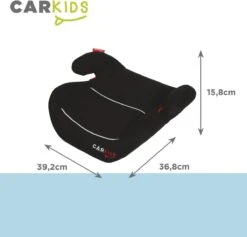 Carkids Auto Zitverhoger Zwart En Wit | Autostoel Groep 2-3 | Kinderen Van 3,5-12 Jaar | 15-36 Kg -Happy Horse Winkel 1200x1152 14