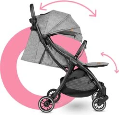 Lionelo Buggy Julie One - Kinderwagen Premium - Automatisch Opvouwen - Wandelwagen Tot 22 Kg - Comfortabele Zitje 29 Lionelo Buggy Julie One - Kinderwagen Premium - Automatisch Opvouwen - Wandelwagen Tot 22 Kg - Comfortabele Zitje -Happy Horse Winkel 1200x1156 19
