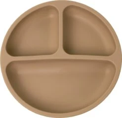 JU&MP Kinderbord - Baby - Kinderservies - Baby Servies - Onbreekbaar - Bruin