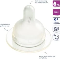 Difrax Flessenspeen Papspeen Wide/Breed - Maat XL - 2 Stuks -Happy Horse Winkel 1200x1176 1