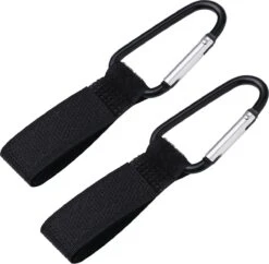 Merkloos Kinderwagen Haak - Tassenhaak - Boodschappenhaak - 2 Stuks - Zwart - Universele Haak - Buggyhaak - Kinderwagenhaak - Luiertashaak - Luiertas Haak -Happy Horse Winkel 1200x1176 8