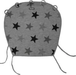Dooky Universal Cover Zonnescherm Kinderwagen - Grey Stars -Happy Horse Winkel 1200x1183 2