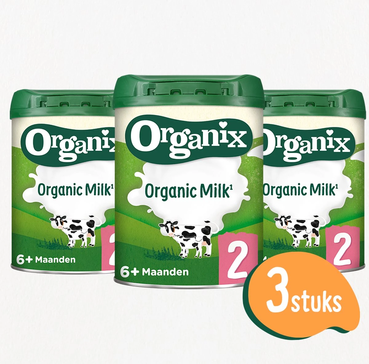 Organix 2 (6+ Maanden) Biologische Opvolgmelk - 3x 700g - Met Melkvet - Zonder Palmolie - Bevat Vitamines C & D - Biologische Flesvoeding - Recyclebare Verpakking 3 Organix 2 (6+ Maanden) Biologische Opvolgmelk - 3x 700g - Met Melkvet - Zonder Palmolie - Bevat Vitamines C & D - Biologische Flesvoeding - Recyclebare Verpakking