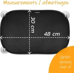 Zonnescherm Auto Baby - UV Protectie - Zonwering Auto Zijruit - Zonwering Raam - Zonnescherm Auto Zuiruit - Zonnescherm Auto Kind - Auto Zonnescherm Baby -Happy Horse Winkel 1200x1185 7