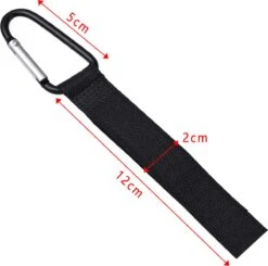 Merkloos Kinderwagen Haak - Tassenhaak - Boodschappenhaak - 2 Stuks - Zwart - Universele Haak - Buggyhaak - Kinderwagenhaak - Luiertashaak - Luiertas Haak -Happy Horse Winkel 1200x1189 10