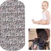 Merkloos Allernieuwste Buggy Inleg Kussen Panter Print - Tweezijdig Bruikbaar - Kinderwagen - Kinderstoel Hoes - Wasbaar