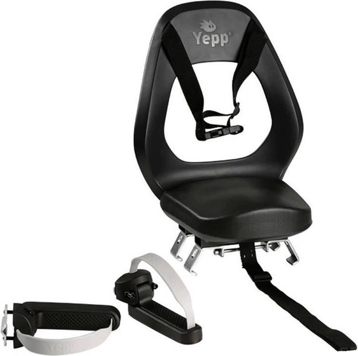 Yepp Achterzitje Junior Basic - Black 3 Yepp Achterzitje Junior Basic - Black