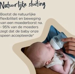 Tommee Tippee Anti-Colic Zuigflessen, Tepelspeen Met Langzame Uitstroomsnelheid En Uniek Anti-koliek Ontluchtingssysteem, 150ml, Verpakking Van 1 Stuk -Happy Horse Winkel 1200x1194