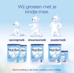 Nutrilon 5 Peutermelk Kant & Klaar - Van 2 Tot 3 Jaar - 4 X 1L -Happy Horse Winkel 1200x1195 2