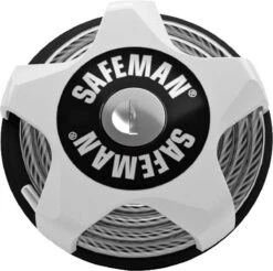 SAFEMAN - Kinderwagen Slot | Mountainbike & Racefiets | Compact & Multifunctioneel | Wit