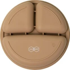 JU&MP Kinderbord - Baby - Kinderservies - Baby Servies - Onbreekbaar - Bruin -Happy Horse Winkel 1200x1196 18