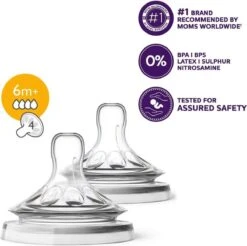 Philips Avent SCF044/27 Natural Speen - 6m+ - 2 Stuks -Happy Horse Winkel 1200x1197 4