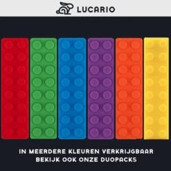 Bijtketting - Kauwketting | Bouwblokje Patroon Oranje -Happy Horse Winkel 1200x1199