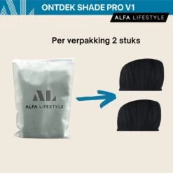 ALFA LIFESTYLE® Luxe Zonneschermen Auto - SHADE PRO V1 - UV Protectie Bescherming - 2 Stuks -Happy Horse Winkel 1200x1199 3