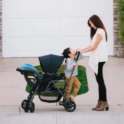 Joovy Caboose Graphite Stand On Tandem Buggy - Zwart - Duo Buggy - Dubbele Buggy -Happy Horse Winkel 1200x1199 7