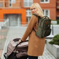 Brisby Slijtvaste Luiertas – Verzorgingstas – Met Buggymontage - Groen -Happy Horse Winkel 1200x1200 1003