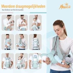 Moxica Draagzak Baby - Draagdoek - Carrier - Kinderdrager - Babydrager - Drager -Happy Horse Winkel 1200x1200 1023