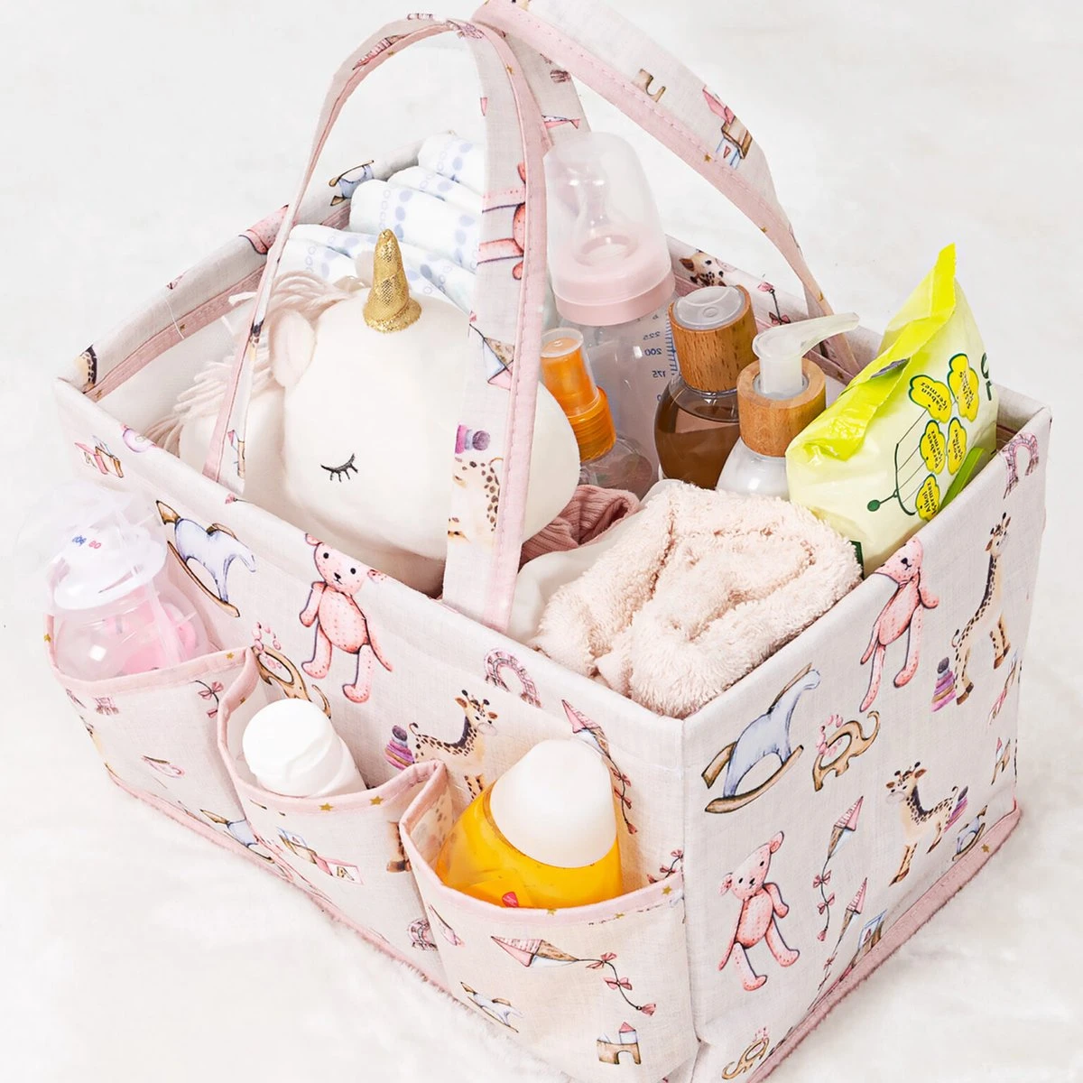 Luiertas Baby - Verzorgingstas - Organizer Luiers - Roze - Verzorgingstas - Kinderwagen Tas - Mommy Bag - Buggy Tas - Diaper Bag -baby Born Accesoires 4 Luiertas Baby - Verzorgingstas - Organizer Luiers - Roze - Verzorgingstas - Kinderwagen Tas - Mommy Bag - Buggy Tas - Diaper Bag -baby Born Accesoires - Afbeelding 2