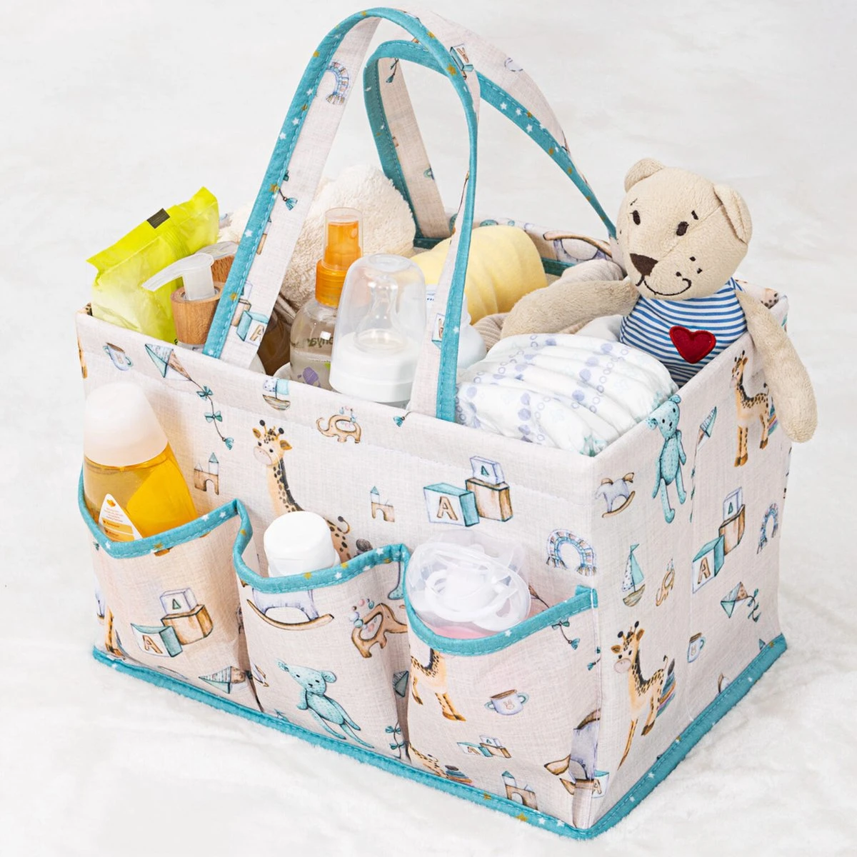 Luiertas Baby - Verzorgingstas - Organizer Luiers - Blauw - Verzorgingstas - Kinderwagen Tas - Mommy Bag - Buggy Tas - Diaper Bag - Baby Born Accesoires 4 Luiertas Baby - Verzorgingstas - Organizer Luiers - Blauw - Verzorgingstas - Kinderwagen Tas - Mommy Bag - Buggy Tas - Diaper Bag - Baby Born Accesoires - Afbeelding 2