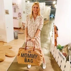 Childhome Mommy Bag Groot - Teddy - Beige -Happy Horse Winkel 1200x1200 1162