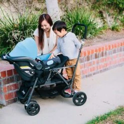 Joovy Caboose Graphite Stand On Tandem Buggy - Rood - Duo Buggy - Dubbele Buggy -Happy Horse Winkel 1200x1200 1195