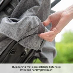 ABC Design Duo Kinderwagen Twin Circle Line - Inclusief Regenhoes - Woven Graphite -Happy Horse Winkel 1200x1200 1204