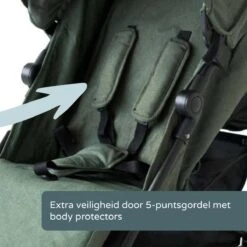 Prénatal Luxe Buggy – Kinderwagen Met Boodschappenmand En Zonneklep - Verstelbare Wandelwagen – Inklapbaar Met 1 Hand - Plooibuggy Groen -Happy Horse Winkel 1200x1200 1220