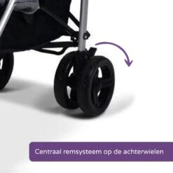 Prénatal Luxe Buggy – Kinderwagen Met Boodschappenmand En Zonneklep - Verstelbare Wandelwagen – Inklapbaar Met 1 Hand - Plooibuggy Grijs -Happy Horse Winkel 1200x1200 1238