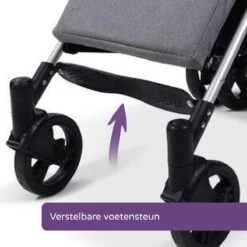 Prénatal Luxe Buggy – Kinderwagen Met Boodschappenmand En Zonneklep - Verstelbare Wandelwagen – Inklapbaar Met 1 Hand - Plooibuggy Grijs -Happy Horse Winkel 1200x1200 1239