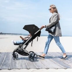 Deryan Luxe XP Buggy XL - Compact Lichtgewicht - Zwart - Aluminium Frame -Happy Horse Winkel 1200x1200 1268