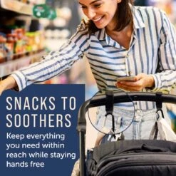 BOTC Kinderwagen Tassenhaakjes - Leer - Haakjes Voor Tassen - Set Van 2 - Leather - Extra Stevig - Buggy Haakjes - Zwart -Happy Horse Winkel 1200x1200 1315