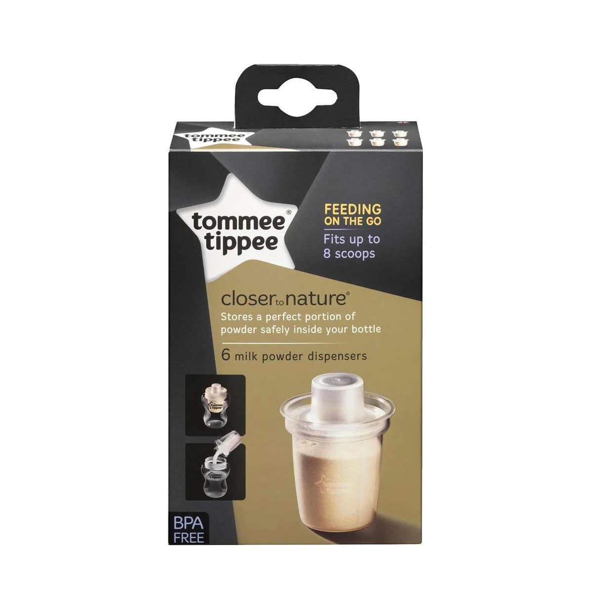Tommee Tippee - Closer To Nature Melkpoederhouder 7 Tommee Tippee - Closer To Nature Melkpoederhouder - Afbeelding 5