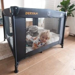 Deryan Kinderbox - Inklapbare Box - 100x100cm - Zwart -Happy Horse Winkel 1200x1200 1341