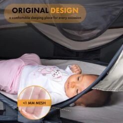 Deryan Shane Luxe 2023 Campingbedje - Baby Tent - Anti-UV 50+ - Peuterbed - Silver 14 Deryan Shane Luxe 2023 Campingbedje - Baby Tent - Anti-UV 50+ - Peuterbed - Silver -Happy Horse Winkel 1200x1200 1372