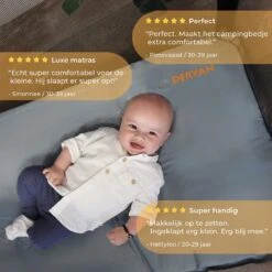 Deryan Opvouwbaar Baby Matras - Compact Opvouwbaar - Zelfopblaasbaar - 120x60x6cm -Happy Horse Winkel 1200x1200 1377