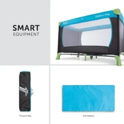 Hauck Dream N Play Campingbedje - Waterblue -Happy Horse Winkel 1200x1200 1386