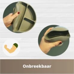 Baby-V® 4 Delig Siliconen Kinderservies Set Met Zuignap - Kinderbord Met Vakjes - Vaatwasserbestendig - Siliconen Servies Baby Met Zuignap - Kinderserviesset - Groen 16 Baby-V® 4 Delig Siliconen Kinderservies Set Met Zuignap - Kinderbord Met Vakjes - Vaatwasserbestendig - Siliconen Servies Baby Met Zuignap - Kinderserviesset - Groen -Happy Horse Winkel 1200x1200 1549