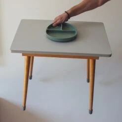 Kids Cultures | Kinderservies | Kinderbord En Kom Met Zuignap | Baby Servies | Groen -Happy Horse Winkel 1200x1200 1554