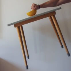 Kids Cultures | Kinderservies | Kinderbord En Kom Met Zuignap | Baby Servies | Geel -Happy Horse Winkel 1200x1200 1557