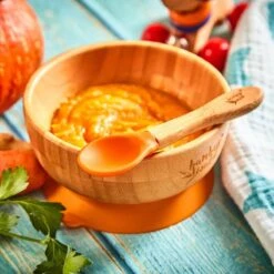 Bambuswald© Ecologische Zuignap Kom Incl. Lepel Voor Baby's & Peuters | 100% Duurzame Kom Gemaakt Van Bamboe - Stabiele Voeding Kom Servies Set Voor Kinderen Borden Baby's -Happy Horse Winkel 1200x1200 1565