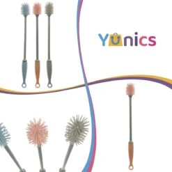 YUNICS® Flessenborstel - Flessenschraper - Pottenlikker - Flessenlikker - Pottenlikker - 30 CM - 3 Stuks -Happy Horse Winkel 1200x1200 163