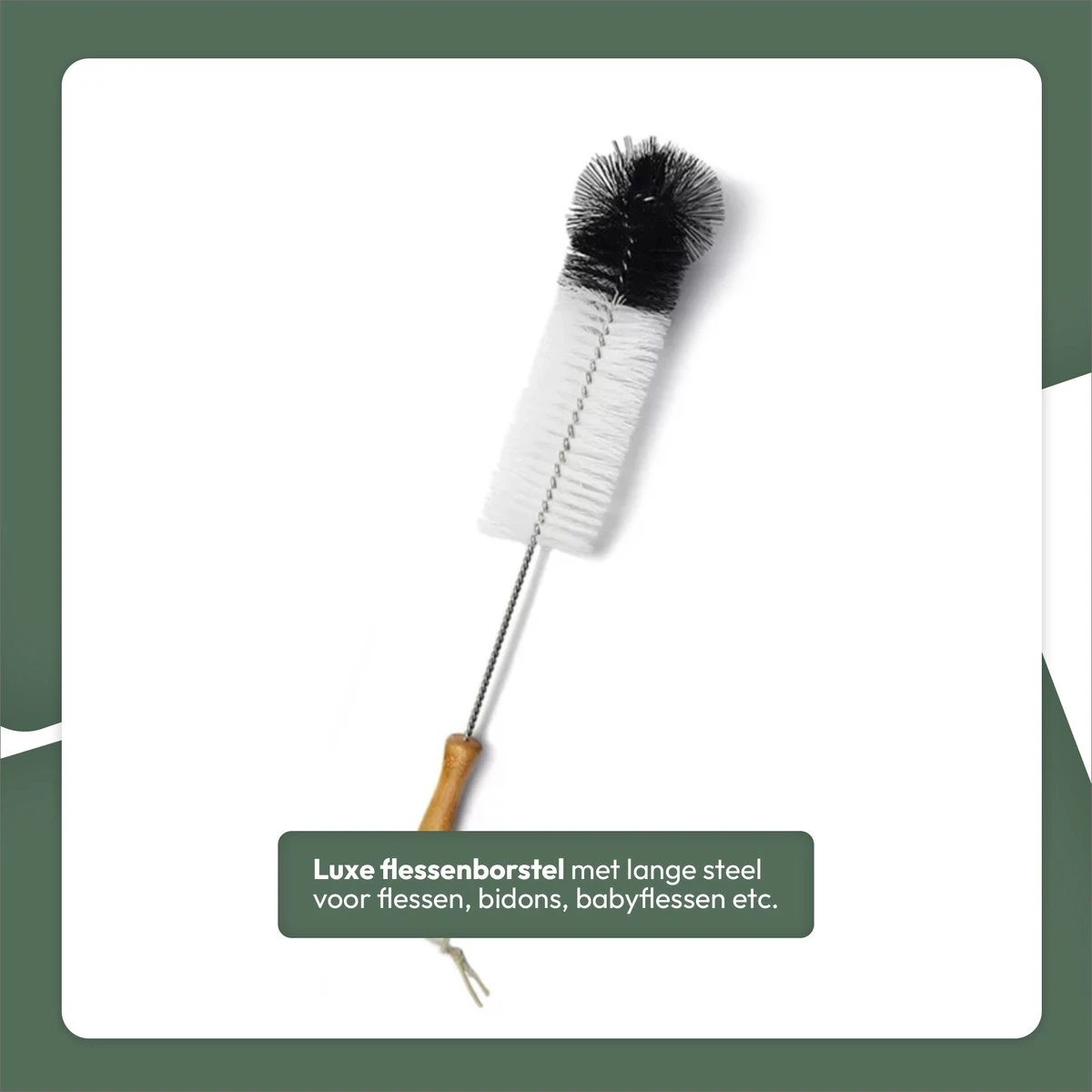 STACK Flessenborstel Set | Speenborstel Set - Flessen Reiniger Set - Melkfles Borstel Set - Drinkfles Reiniger Set - Schoonmaakborstel Set - Flessenreiniger Set - Pijpenborstel - Kras En BPA Vrij - 5 Delige Set Voor Ieder Oppervlak 11 STACK Flessenborstel Set | Speenborstel Set - Flessen Reiniger Set - Melkfles Borstel Set - Drinkfles Reiniger Set - Schoonmaakborstel Set - Flessenreiniger Set - Pijpenborstel - Kras En BPA Vrij - 5 Delige Set Voor Ieder Oppervlak - Afbeelding 9
