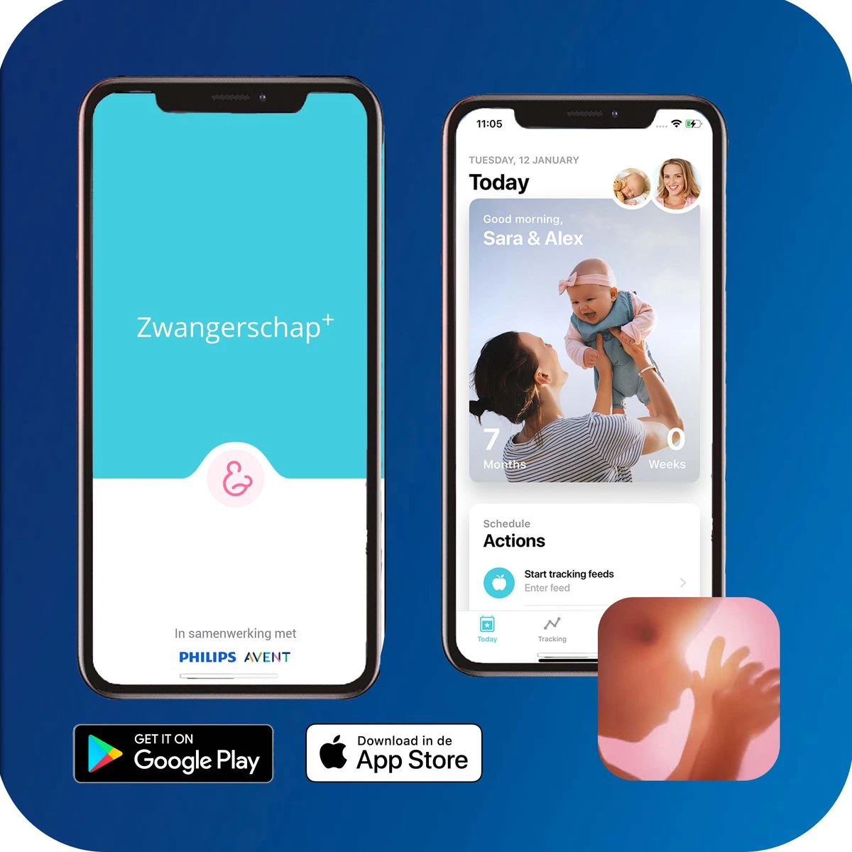 Philips Avent SCF036/37 Natural Babyfles - 6m+ - Langzame Toevoer - 3 Stuks 19 Philips Avent SCF036/37 Natural Babyfles - 6m+ - Langzame Toevoer - 3 Stuks - Afbeelding 17