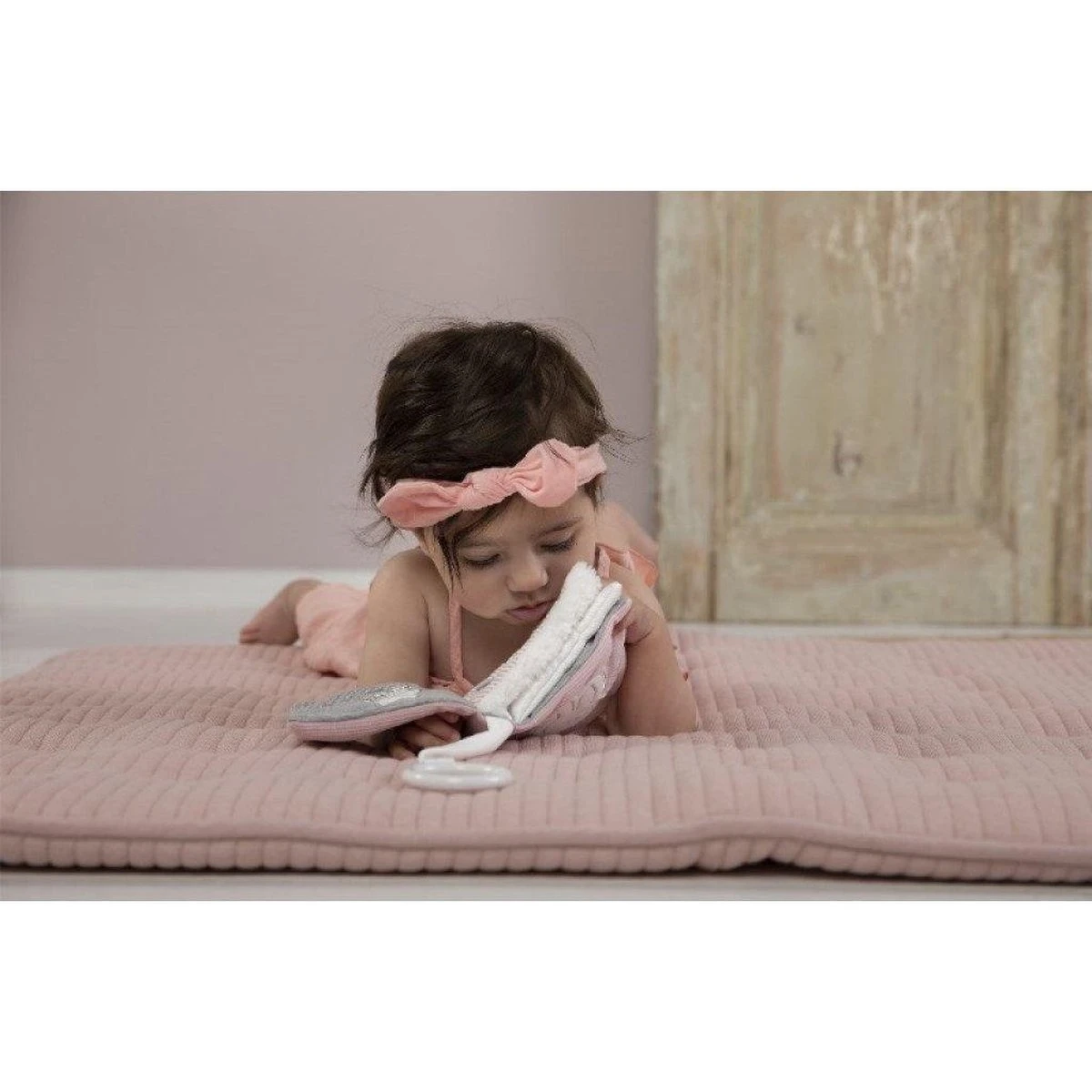 Buggyboekje Nijntje Pink Baby Rib 8 Buggyboekje Nijntje Pink Baby Rib - Afbeelding 6