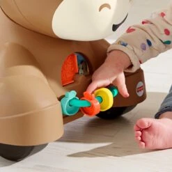 Fisher Price Fisher-Price Pony Loopvriendje - Looptrainer Baby - Bruin - Groen -Happy Horse Winkel 1200x1200 335